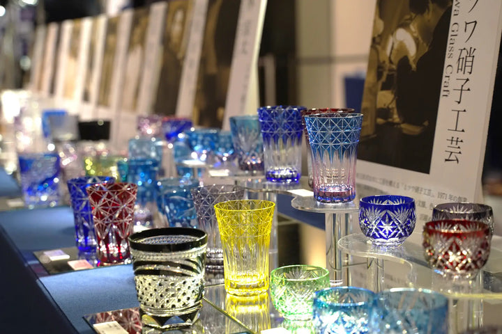 Edo Kiriko glass-cutting workshop