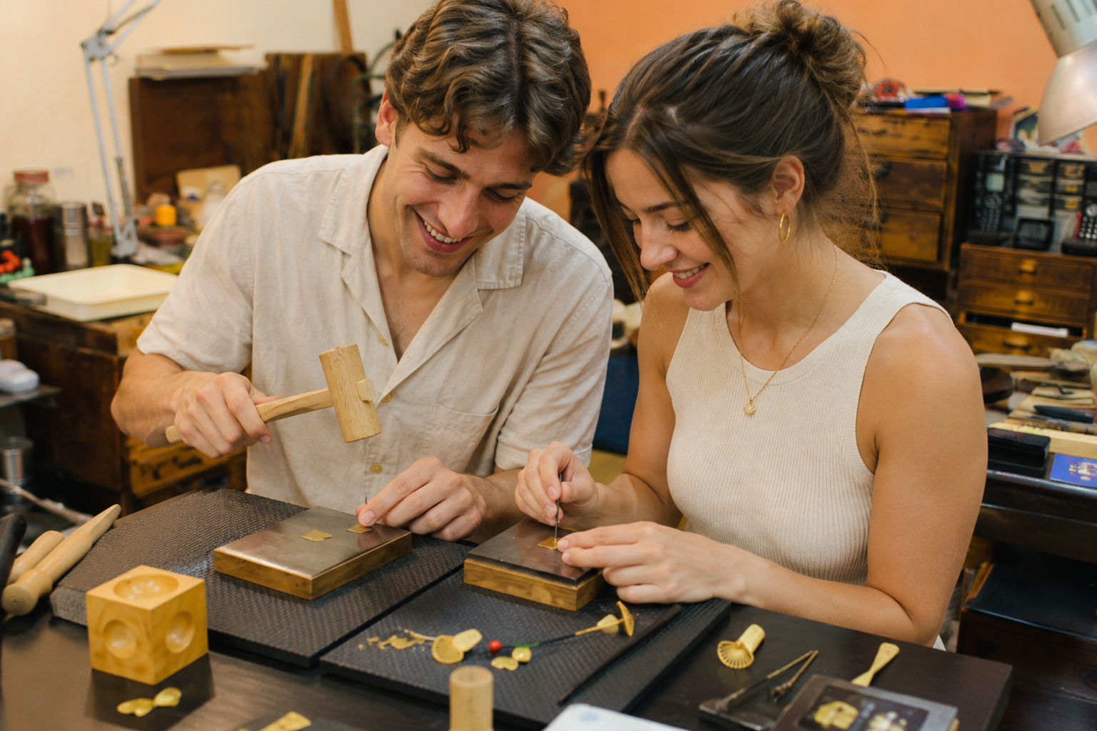 Traditional Kanzashi Hairpin Craft Workshop with Local Artisan