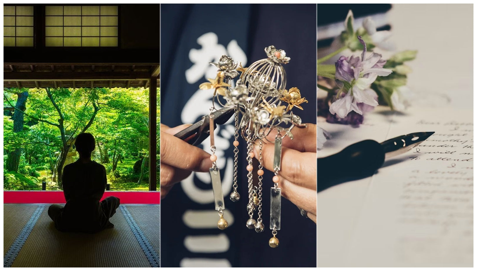 Kanzashi, Future Letter Café & Zen Matcha Ceremony
